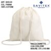 ART. S053-03 SACCA ZAINETTO CON COULISSE - immagine 2